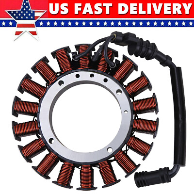 #ad HIGH QUALITY STATOR FOR HARLEY 2008 17 SOFTAIL amp; DYNA FLS FLD REPLACES 30017 08 $90.95