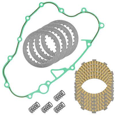 #ad Clutch Friction Steel Plates Gasket Kit for Honda Big Red ATC250ES ATC250SX 1985 $38.99