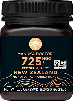 #ad Manuka Doctor MGO 725 Monofloral RAW 100% Pure New Zealand Manuka Honey 8.75oz $42.95
