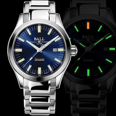 #ad brand new Ball Engineer M Marvelight blue COSC RRM7309 C Ø43mm NM2128C S1C BE $2500.00
