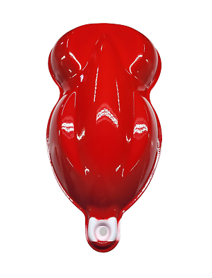 #ad # 486 High Gloss Bright Red Single Stage Acrylic Enamel Paint Quart Kit $77.95