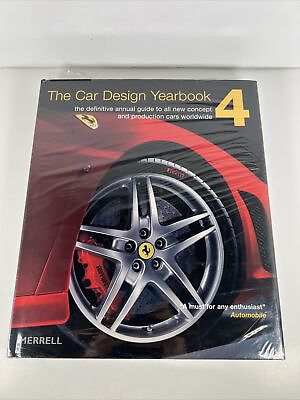 #ad Car Design Yearbook: The Car Design Yearbook 4 by Stephen Newbury HCDJ SEALED $19.99