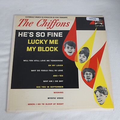 #ad The Chiffons Hes So Fine LP Vinyl Record Album $39.82