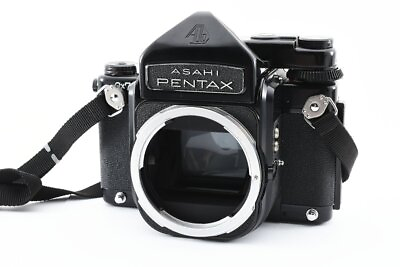 #ad Pentax 67 6x7 TTL Mirror Up Late Model Film Camera Body Near Mint w Strap JP $515.00