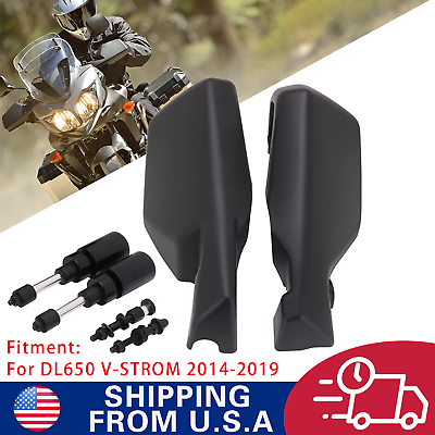 #ad Motorcycle Handguards Handlebar Guards Bark Busters For DL650 V STROM 2014 2019 $40.99