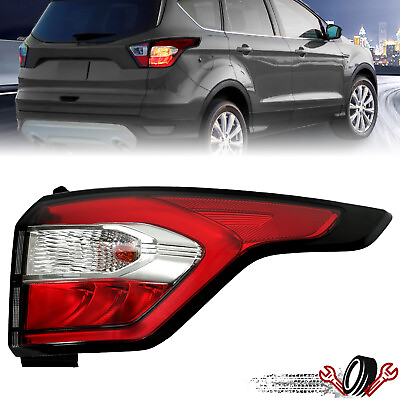 #ad Halogen Right Side Tail Light Brake Lamp w Bulb For Ford Escape 2017 2018 2019 $73.05
