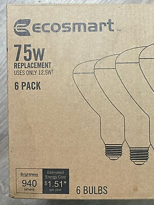 #ad Echo Smart LED Soft White 75W Lightbulbs $12.99