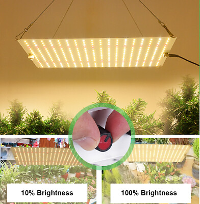 #ad Dimmable 3000W Watt LED Grow Light Full Spectrum Lamp for Plants Hydroponics Veg $109.99