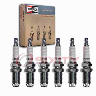 #ad 6 pc Champion Copper Plus Spark Plugs for 1992 2005 BMW 325i Ignition xf $19.55