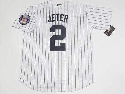 #ad Derek Jeter #2 New York Yankees 2020 Hall of Fame Induction Jersey White $64.99