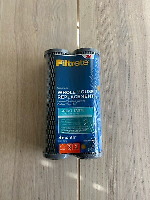#ad 2pk Filtrete Whole House Replacement Carbon Wrap Water Filters Free Shipping $24.00