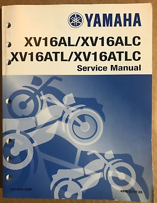 #ad Yamaha XV16AL XVALC XV16ATL XVATLC FACTORY Service Manual $30.00