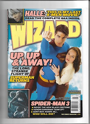 #ad WIZARD the Guide to Comics Magazine #175 May 2005 Cover 1 of 2 $6.99