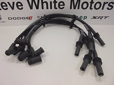 #ad Dodge Jeep New Spark Plug Wires Ignition Cables 3.7L Magnum V6 Set of 6 Mopar Oe $109.76