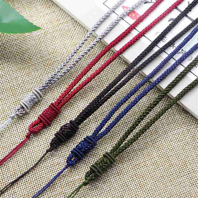 #ad Necklace 5pcs String Cord Pendant Silk Rope Knotted Love Chinese ThreadJewelry $5.73
