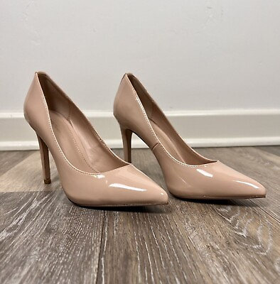 #ad BCBGeneration Women#x27;s Pumps Shell Heidi Smooth Patent Leather Pump Size 9 M $34.99