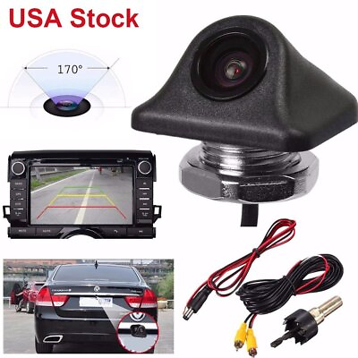 Universal Car Rear View Camera Auto Parking Reverse Backup Camera Waterproof USA $10.92