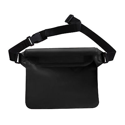 #ad Waterproof Pouch Underwater Swimming Phone Pocket Dry Bag Fanny Pack Waist Strap $10.99