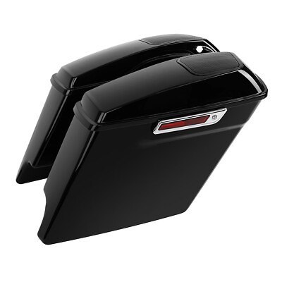#ad 5#x27;#x27; Stretched Saddlebag W 6x9quot; Speaker Cutout Fit For Harley Street Glide 93 13 $399.99