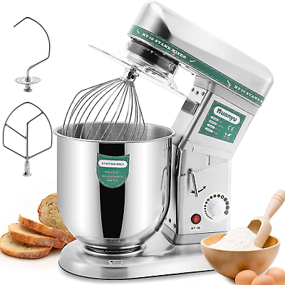 #ad Commercial Stand Mixer 10QT 500W Electric Dough Blender with Stainless Steel Bow $581.99