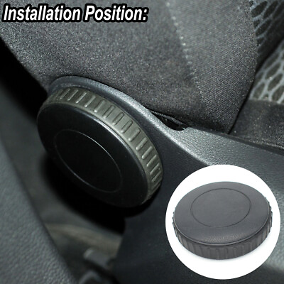 #ad Front Seat Recline Knob Adjust Handle For Passat Jetta EOS Golf Beetle Black $6.99