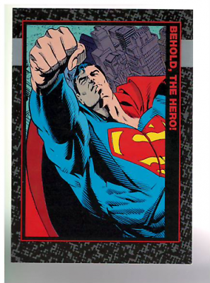 #ad B2087 1992 Doomsday The Death of Superman Cards You Pick 10 FREE US SHIP $0.99