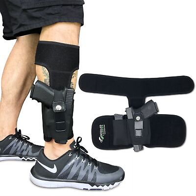 #ad CONCEALED CARRIER TM Ankle Holster for Concealed Carry Universal Leg Carr... $30.73