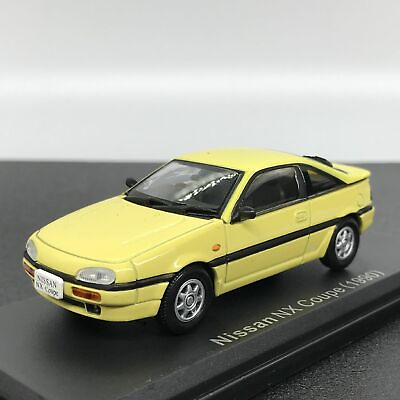 #ad Mini Car Nissan NX Coupe 1990 Yellow 1 43 Scale Box Display Diecast Vol 65 $44.10