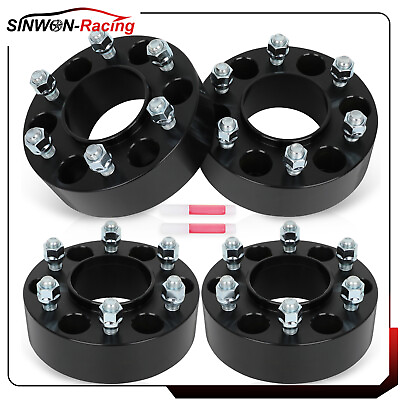 #ad ECCPP 4Pcs 2quot; 6x135 Hub Centric Wheel Spacers 14x1.5 For 2015 2023 Ford F150 $103.83