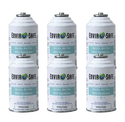 #ad Enviro Safe for R22 Arctic Air Get Colder Air 6 Pack $84.99