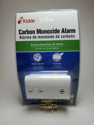 Kidde Carbon Monoxide Alarm Battery Operated $20.50