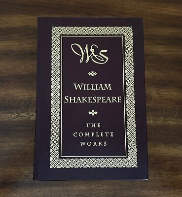 #ad The Complete William Shakespeare 2004 Leather Hardcover FREE SHIPPING $15.29