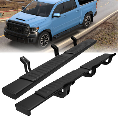 #ad 6 Inch Side Step Nerf Bar Running Board Pair For Toyota Tundra 07 21 Double Cab $132.92
