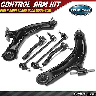 #ad 6x Front Control Arm Stabilizer Bar Link Tie Rod End for Nissan Rogue 2008 2013 $86.99