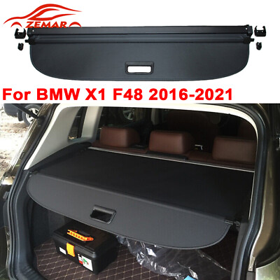 #ad Retractable Cargo Cover For BMW X1 F48 2016 2021 Rear Trunk Privacy Shade Shield $105.98