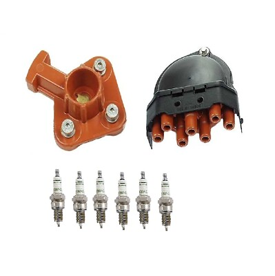#ad 🔥Ignition Rotor amp; Distributor Cap with Spark Plugs for BMW E30 E32 E34🔥 $114.95