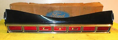#ad 1973 1974 Ford LTD Brougham Hardtop Sedan NOS REAR TAIL LAMP LOWER FINISH PANEL $249.00