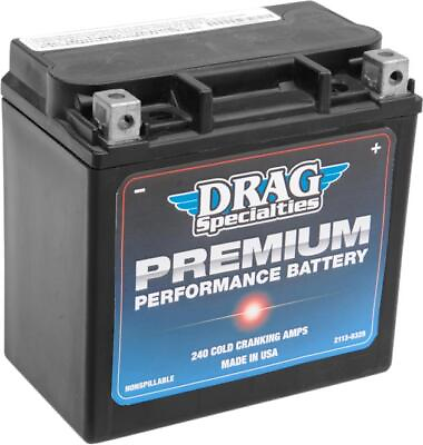 #ad Drag Specialties Premium Performance AGM Battery Harley Davidson Sportster $152.95
