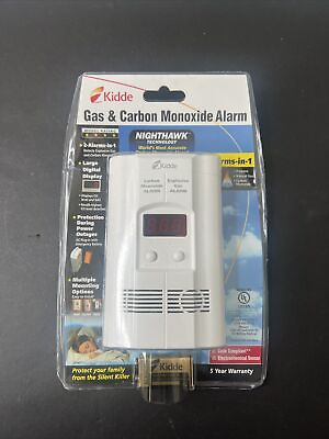 #ad Kidde Gas amp; Carbon Monoxide Alarm NightHawk 2 Alarms in 1 KN COEG 3 $38.99