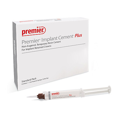 #ad Premier Dental 3001550 Implant Cement Plus Standard Pack Pink 5 mL $71.62