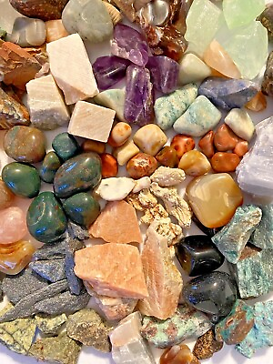 #ad Natural Stones A H Found In The United States Raw and Tumbled YOU PICK $1.00