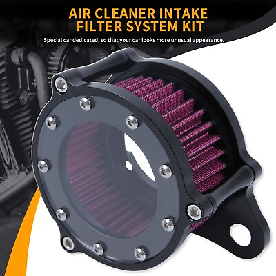 #ad For Harley Davidson Sportster XL 883 XL1200 48 Motorcycle Air Filter Air Cleaner $36.89