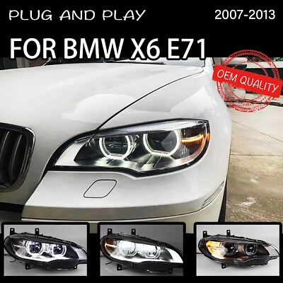 #ad For BMW X5 E70 2007 2013 LED Headlight Projector Lens Front DRL Signal Lamps $1400.00