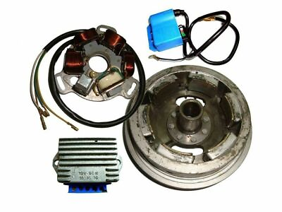 #ad #ad Lambretta 12V Electronic Ignition Kit LI SX Flywheel K2 Stator Plate 4 pcs $62.06