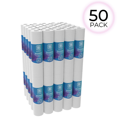#ad 50 PACK 1 Micron Sediment Water Filters For Reverse Osmosis 10 in. x 2.5 in. $95.00