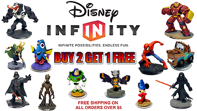 #ad Disney Infinity 1.0 2.0 amp; 3.0 ⭐ Buy 2 Get 1 Free ⭐ Free Shipping $6 Min Order $8.96