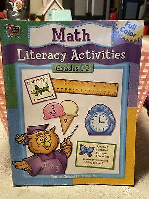 #ad Full Color Math Literacy Activities Grades 1 2 Homeschool Teacher Created $10.99