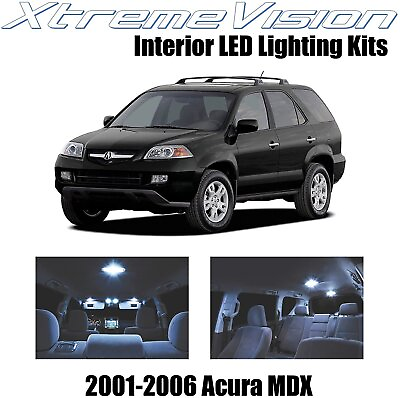 #ad XtremeVision Interior LED for Acura MDX 2001 2006 14 pcs $14.99