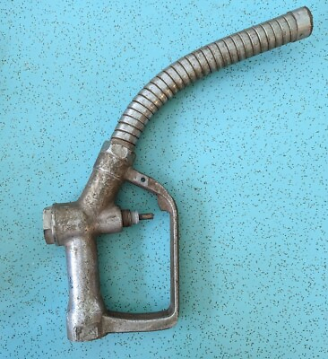 #ad Vintage Service Station Equipment EMCO Sales Gas Pump Handle Flexible Nozzle $44.09