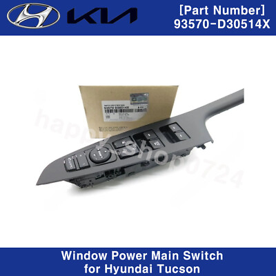 #ad OEM Window Power Main Switch 93570 D30514X for Hyundai Tucson 2015 2017 $102.99